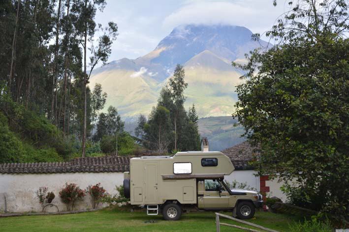 Camping Rincon del Viajero, Otavalo/Ecuador