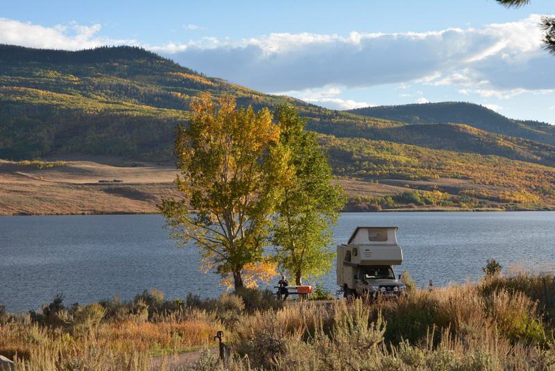 Campingplatz im Stagecoach Nat. Park, Colorado/USA