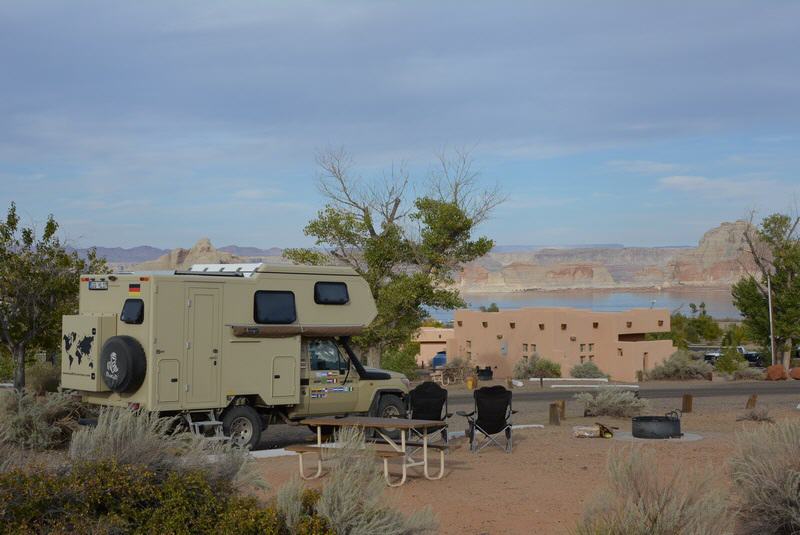 Wahweap Campground, nördl. Page, Arizona/USA