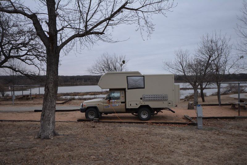 Lebanon Camping, Lake Texoma, Oklahoma/USA