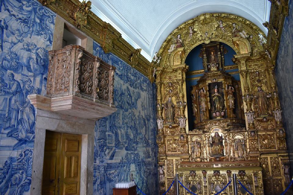 Mit Azulejos dekorierte Kapelle in Loulé