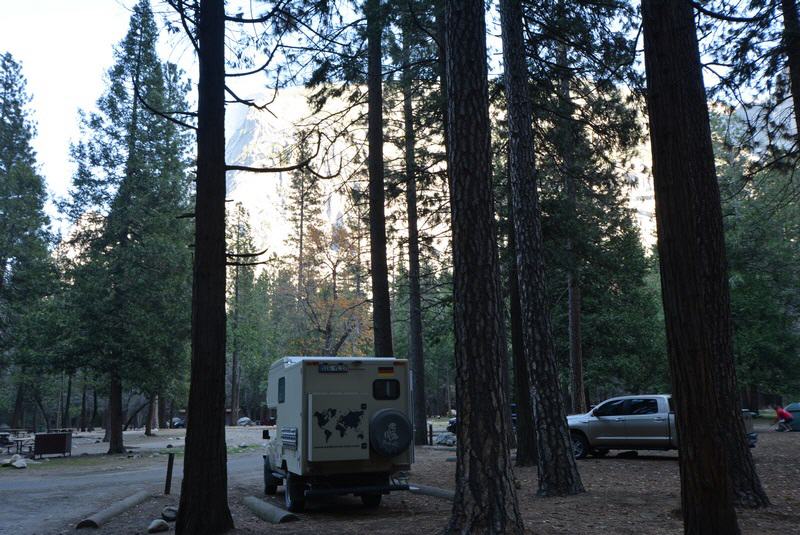 Upper Pine Campgr., Yosemite NP, Kalifornien/USA