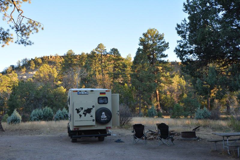 Apache Creek Campground, Apache NF, New Mexico/USA