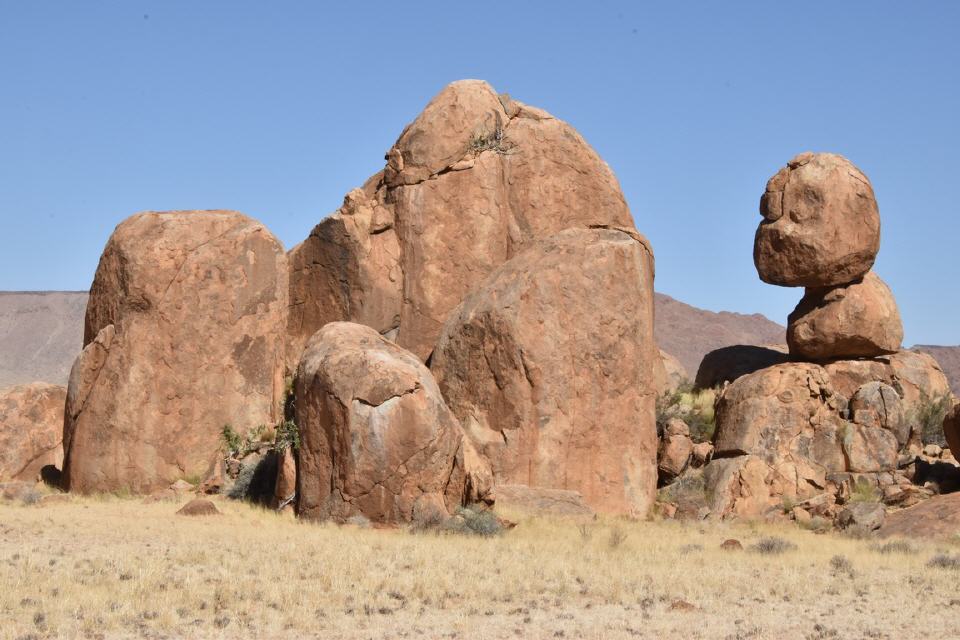 Tollle Felsformationen auf der Tiras Farm
