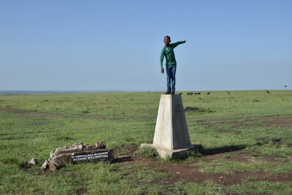 Grenze Tansania - Kenia
