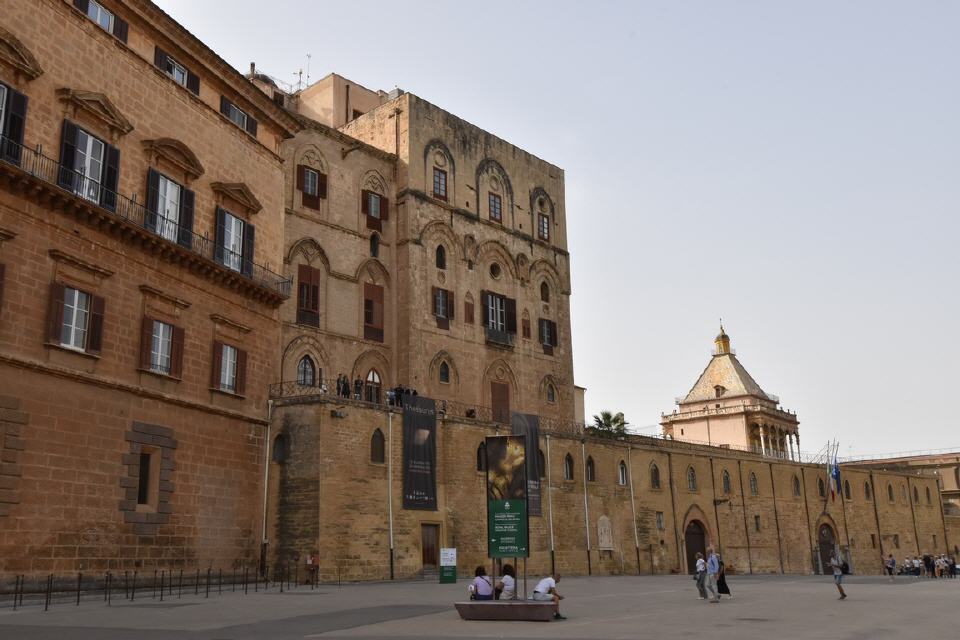 Palazzo dei Normanni - heute Sitz des Parlaments Siziliens