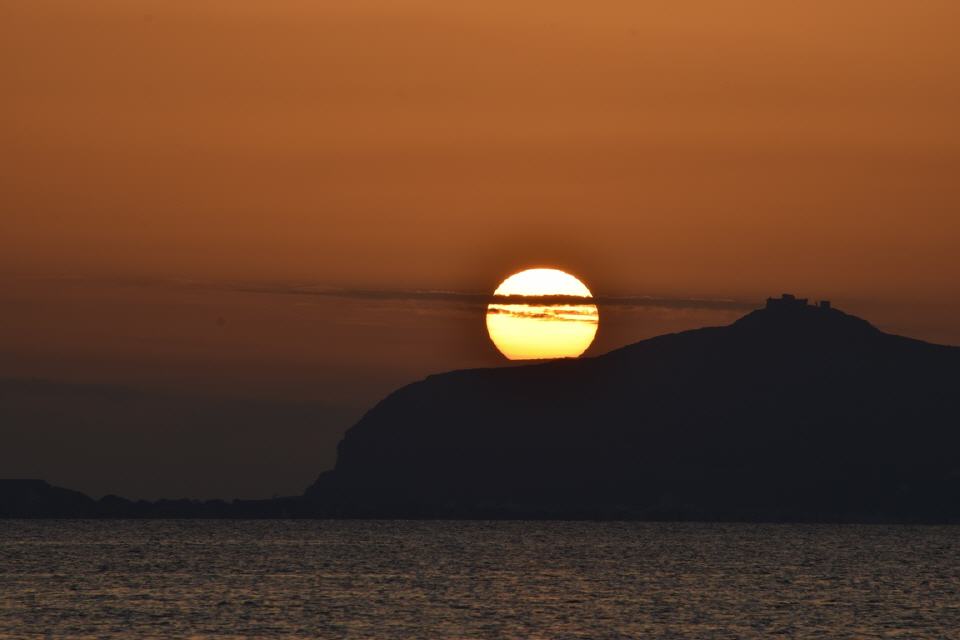 ...mit Blick auf die Ägadischen Inseln