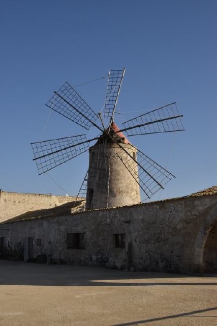 Salzmuseum in einer alten Windmühle