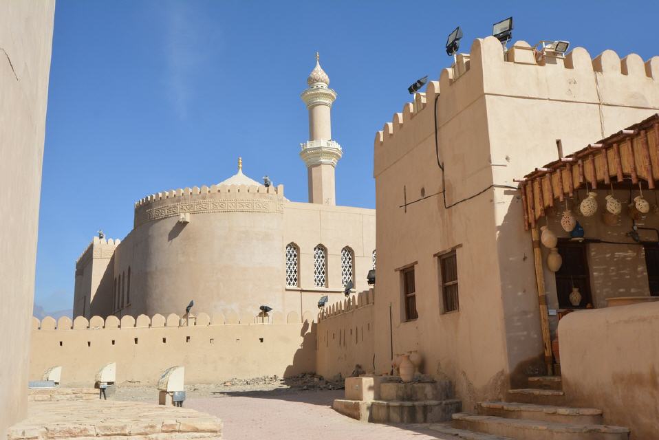 alte Moschee in der Festungsanlage