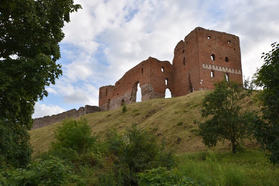  Burgruine von Ludza